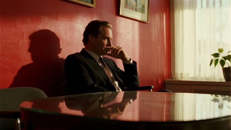 沉思的男子图片