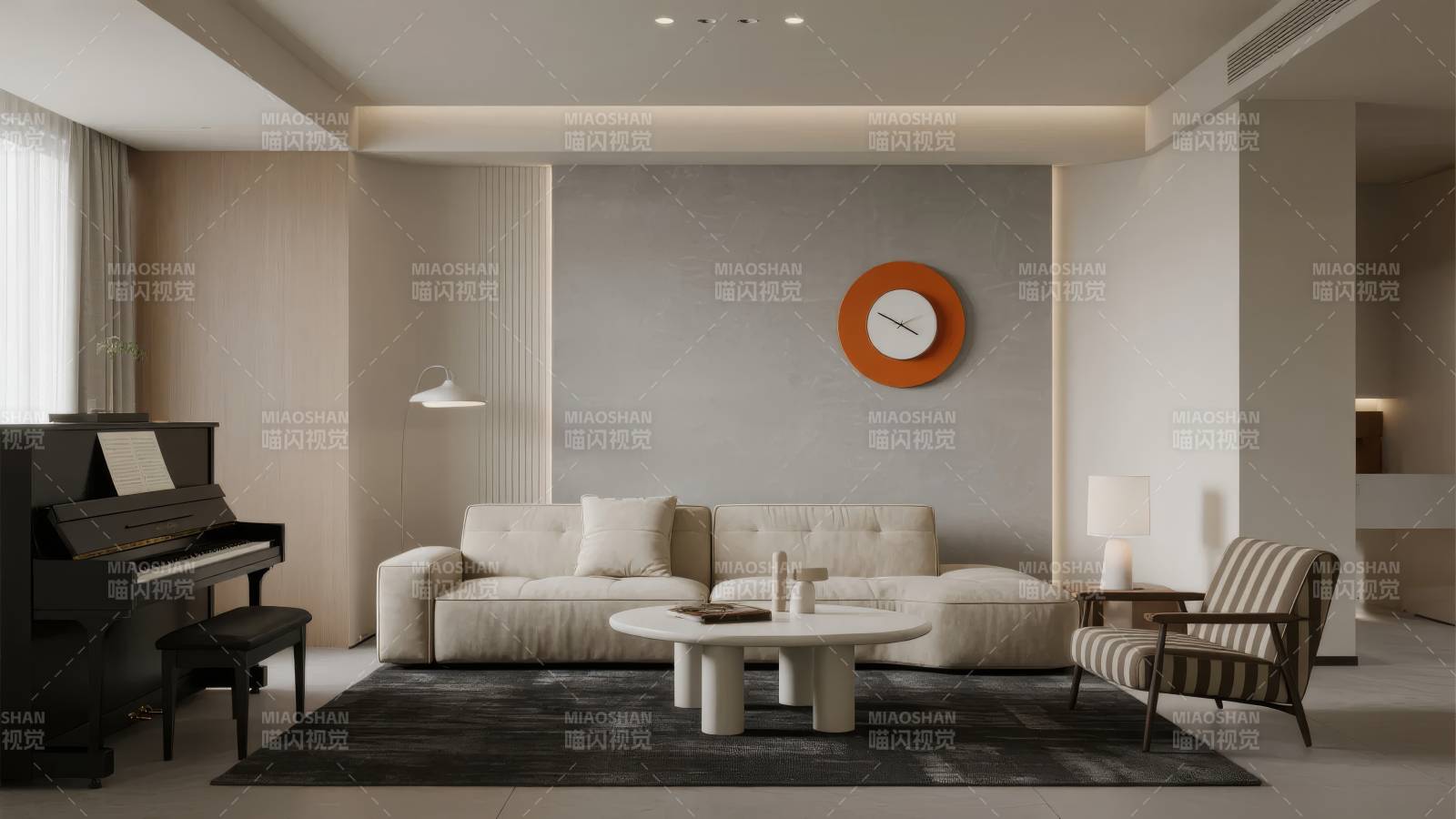 现代简约客厅设计图片