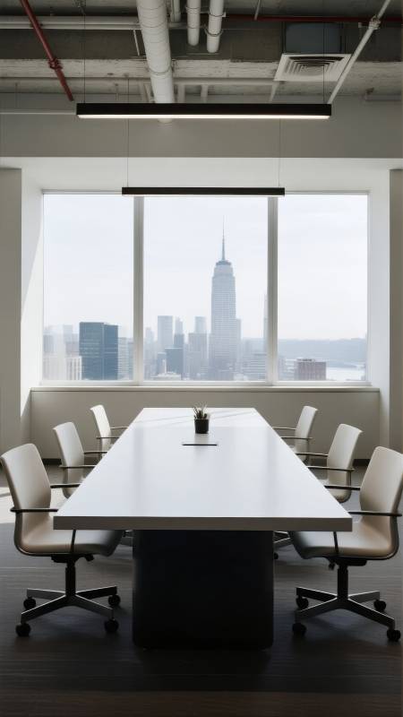 现代会议室城市景观图片