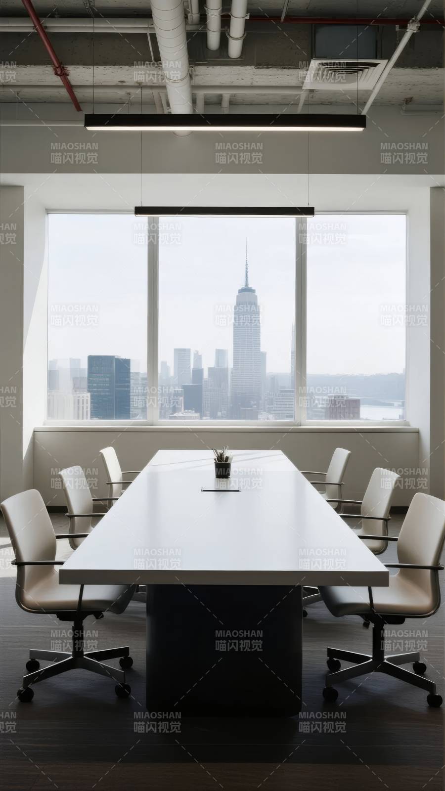 现代会议室城市景观图片