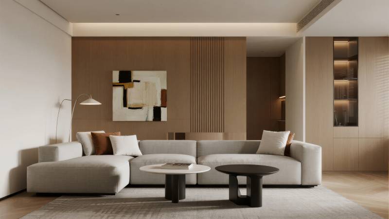 现代简约客厅设计图片