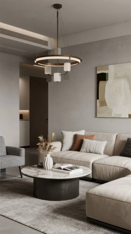 现代简约客厅设计图片