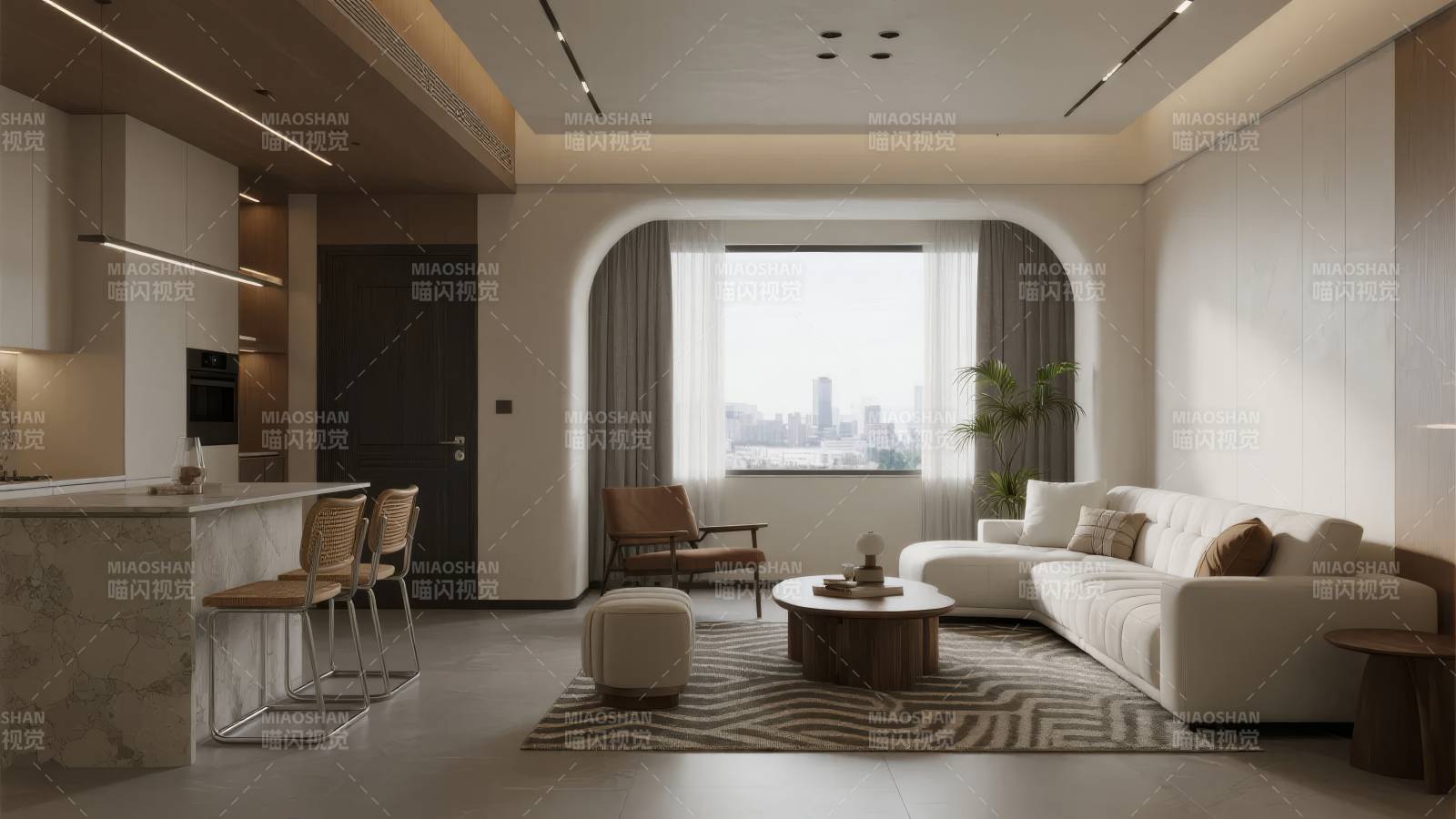 现代简约客厅设计图片