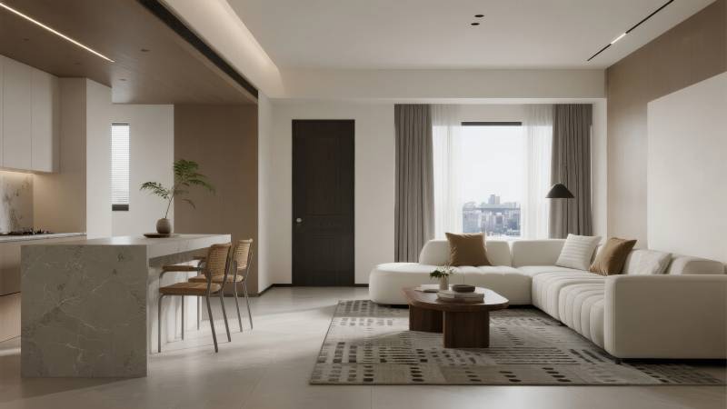 现代简约客厅设计图片