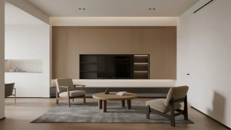 现代简约客厅设计图片