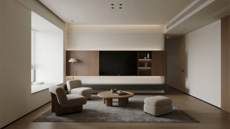 现代简约客厅设计图片