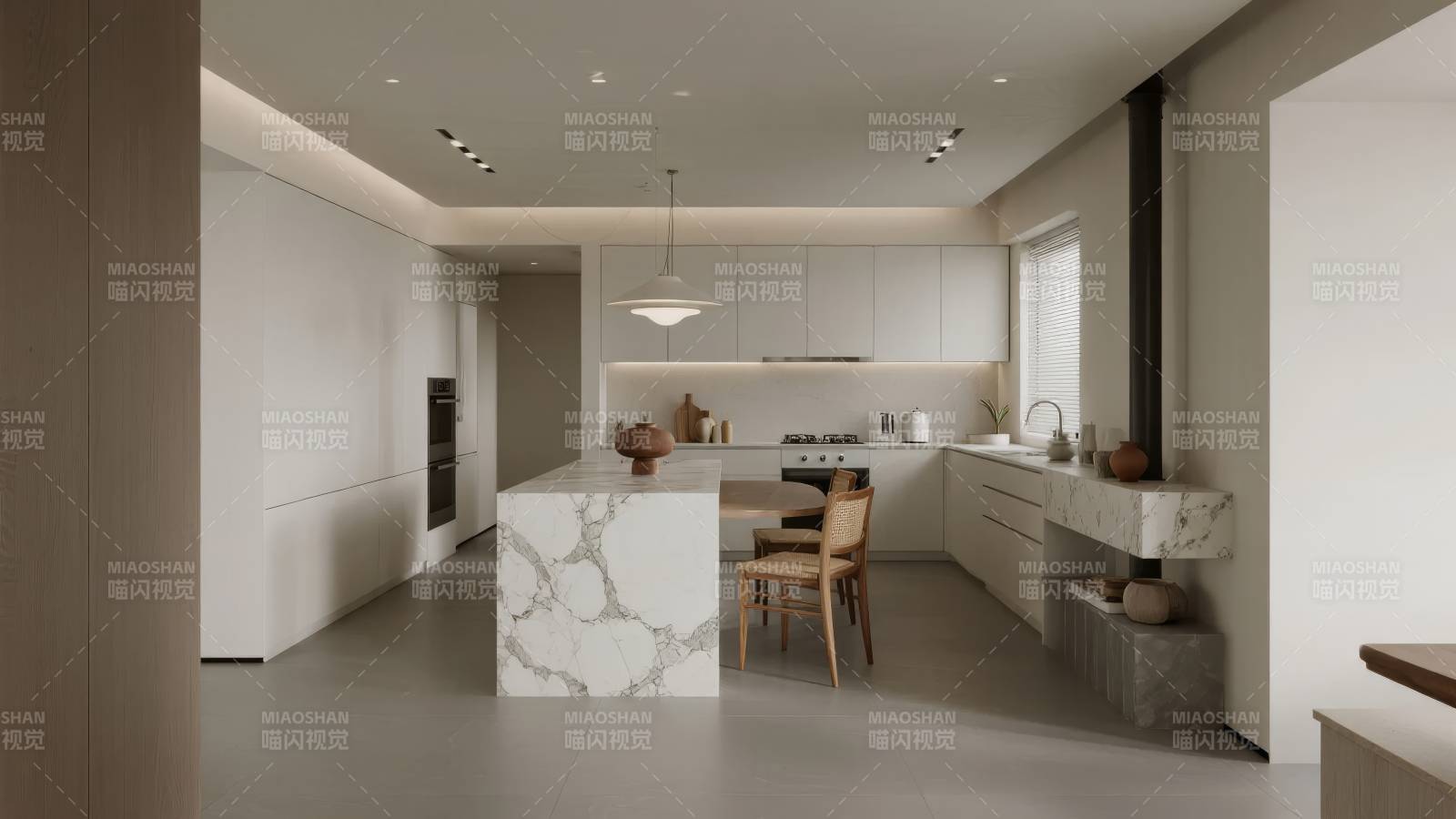 现代简约厨房设计图片