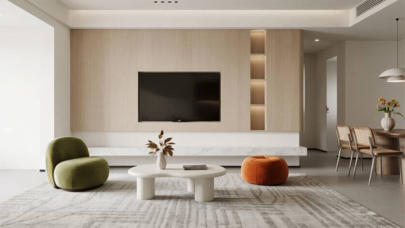 现代简约客厅设计图片