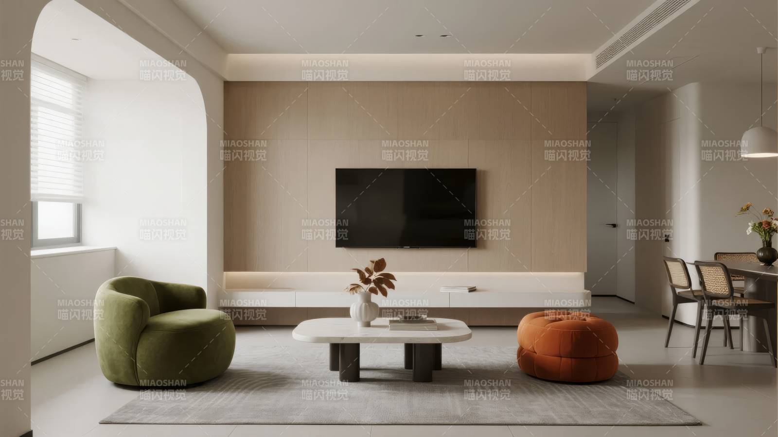 现代简约客厅设计图片