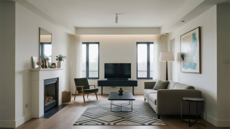 现代简约客厅设计图片