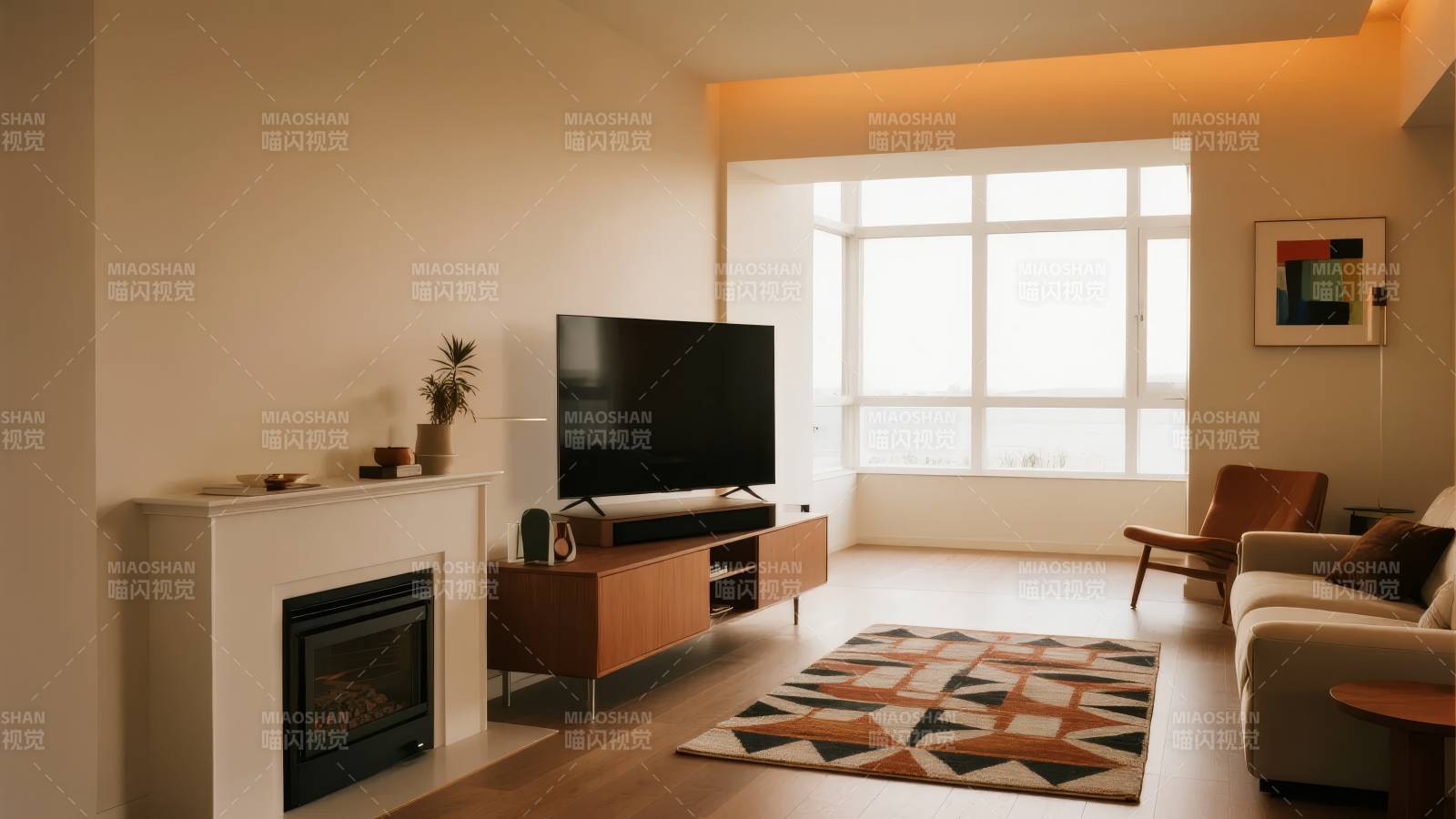 现代简约客厅设计图片