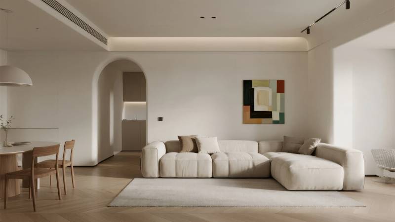 现代简约客厅设计图片