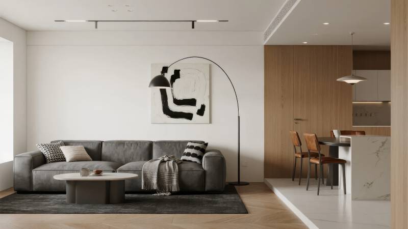 现代简约客厅设计图片