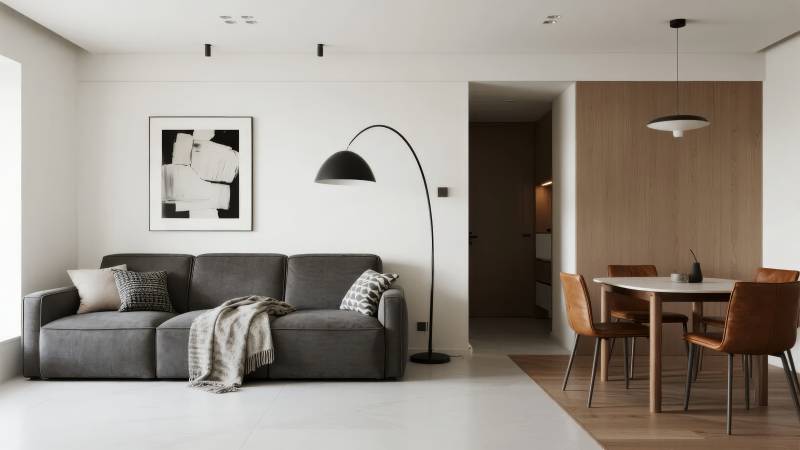 现代简约客厅设计图片