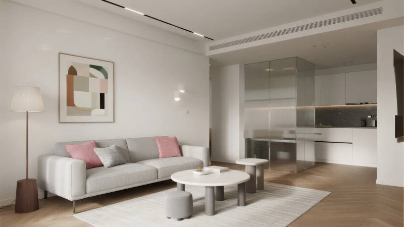 现代简约客厅设计图片