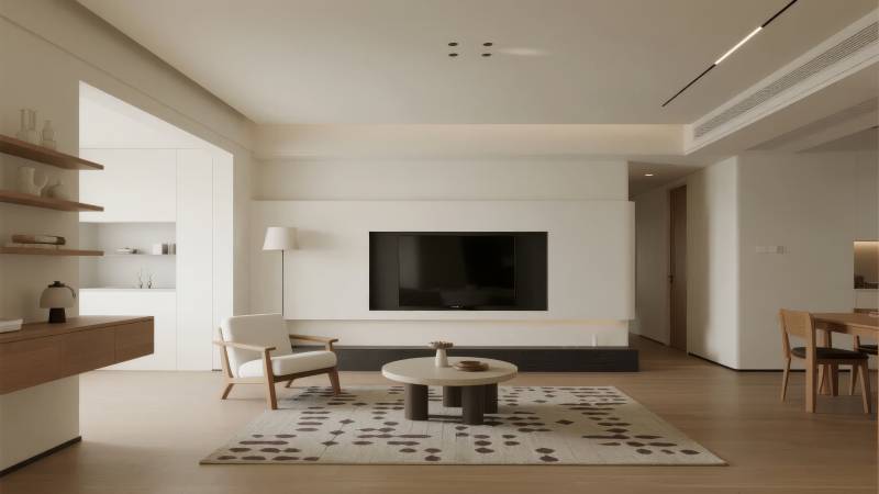 现代简约客厅设计图片