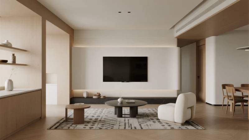 现代简约客厅设计图片