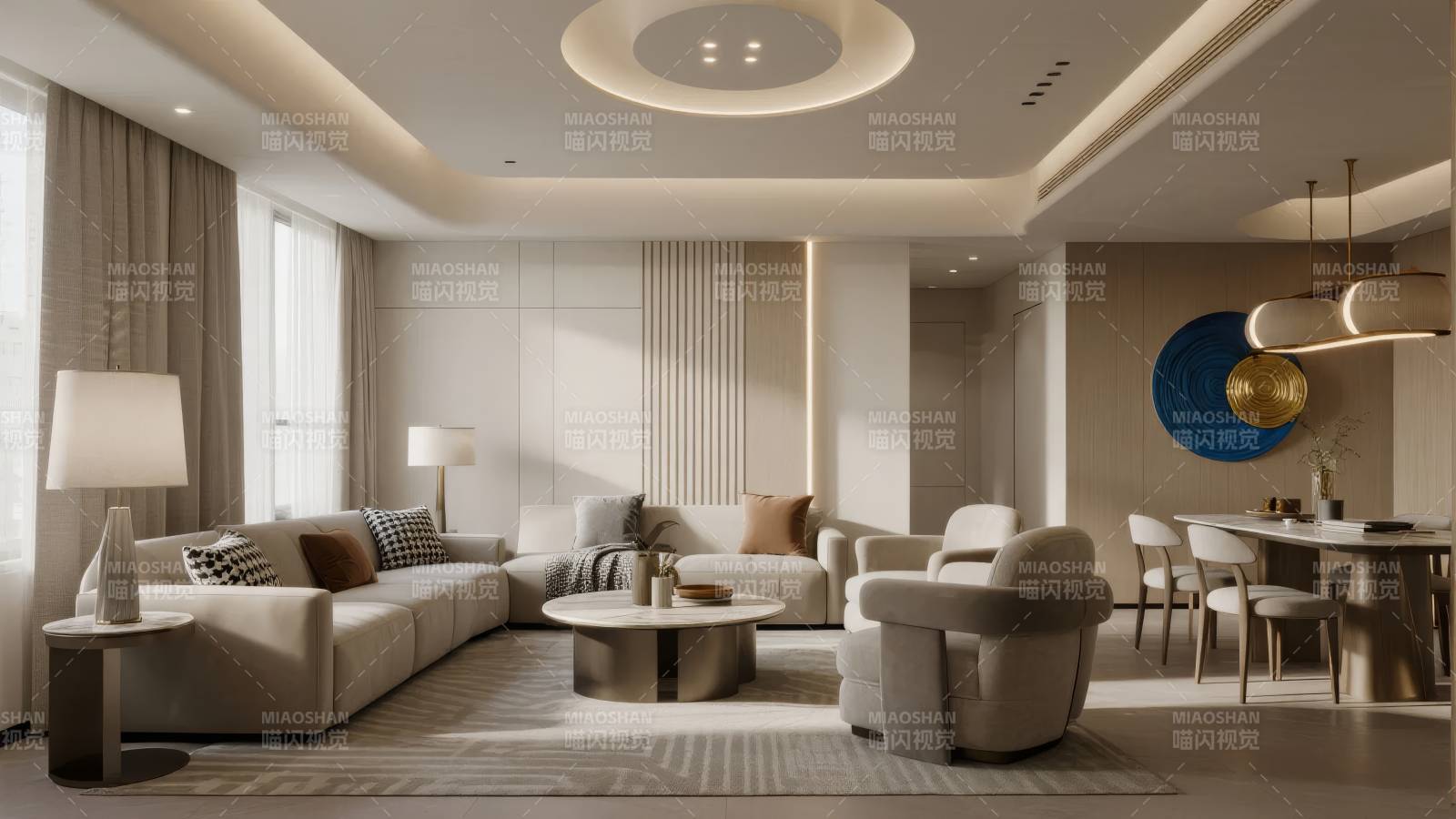 现代简约客厅设计图片