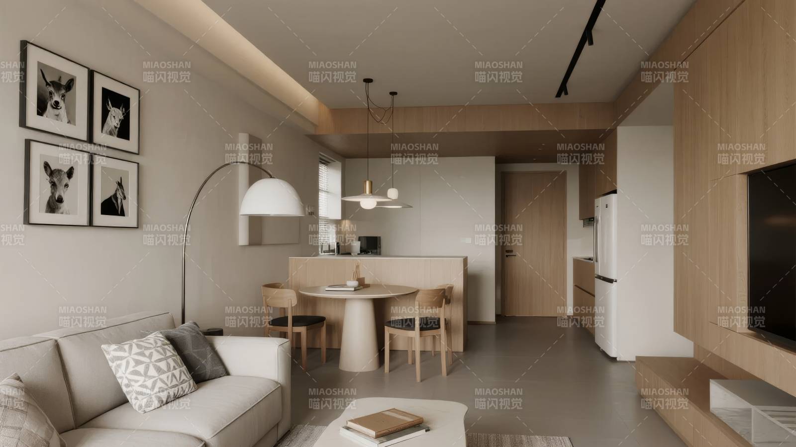 现代简约客厅设计图片