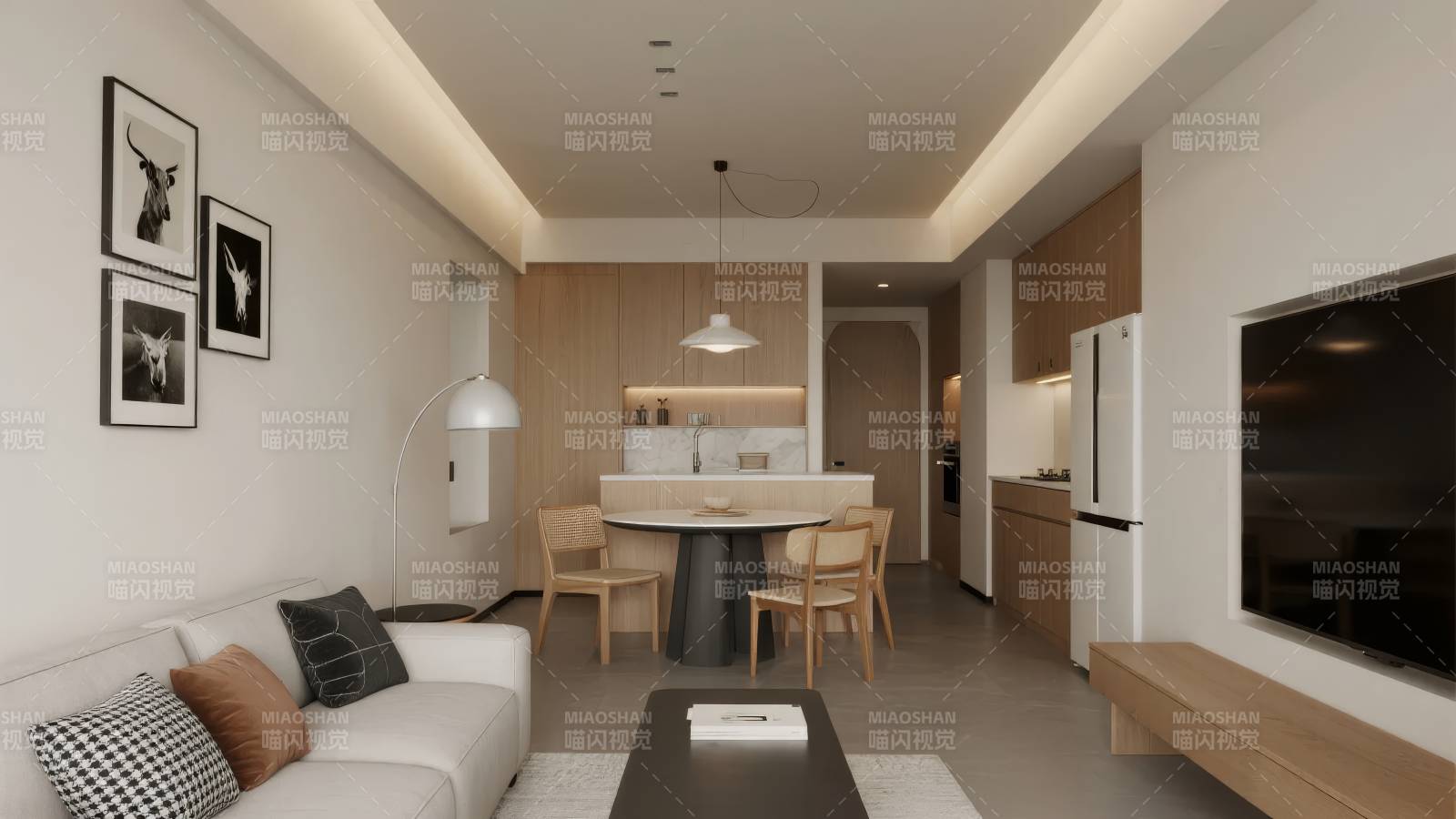 现代简约客厅设计图片