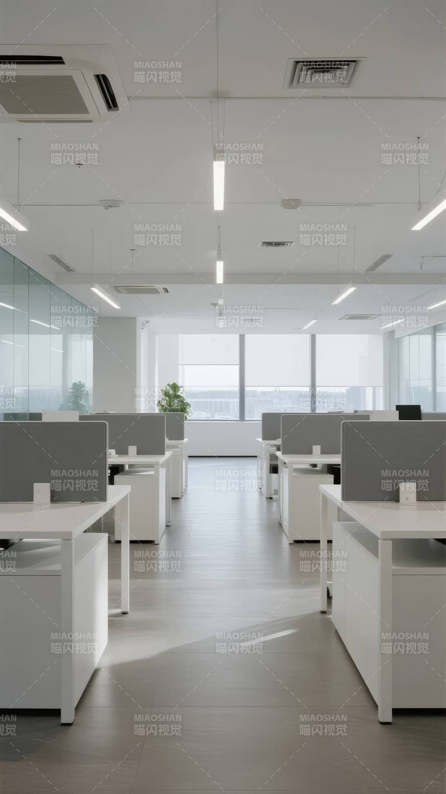 现代简约办公空间图片