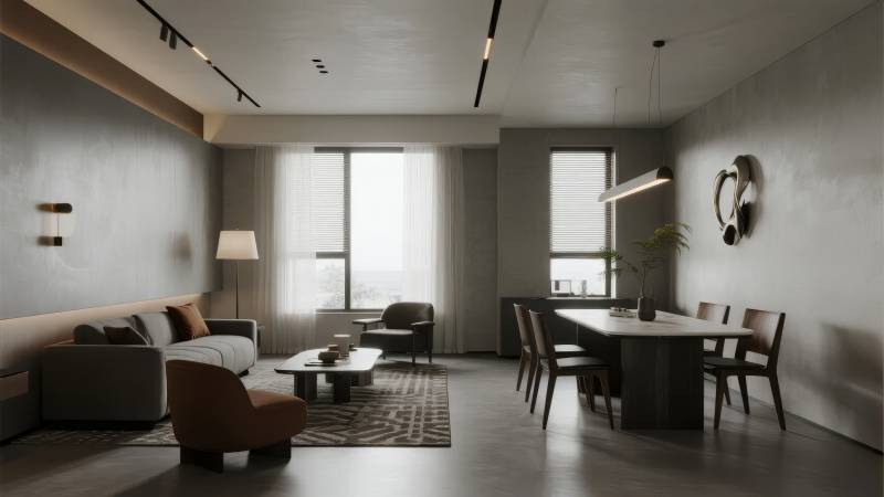 现代简约客厅设计图片