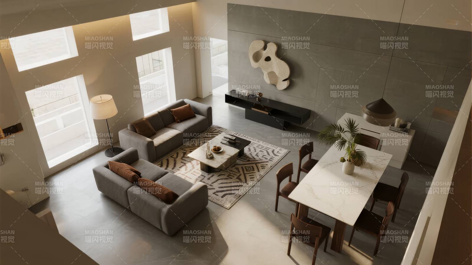 现代简约客厅设计图片