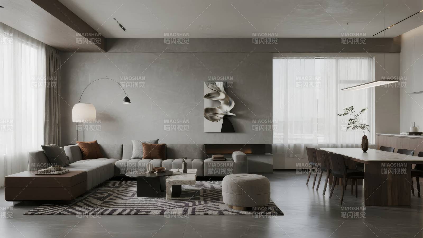 现代简约客厅设计图片