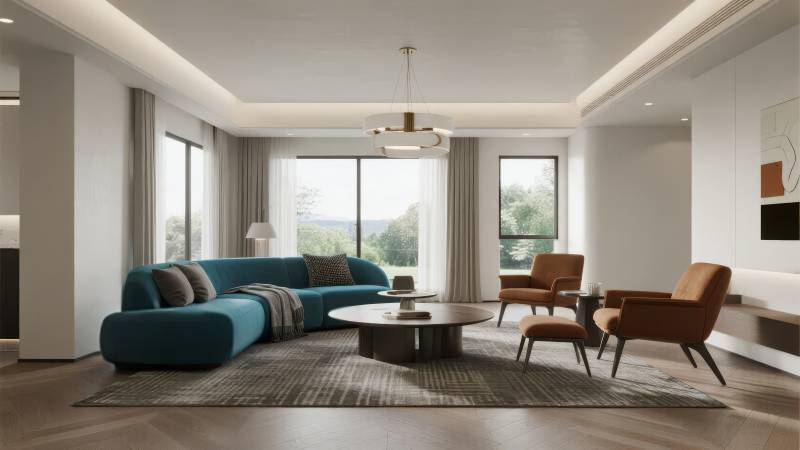 现代客厅设计图片