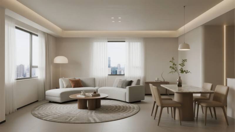 现代简约客厅设计图片