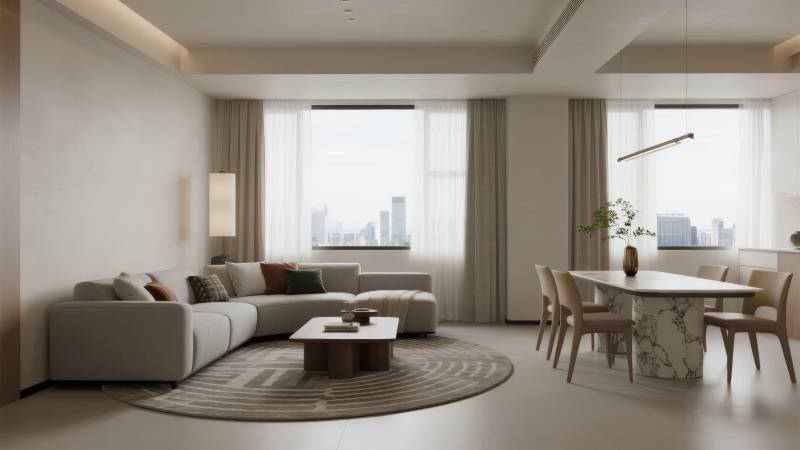 现代简约客厅设计图片