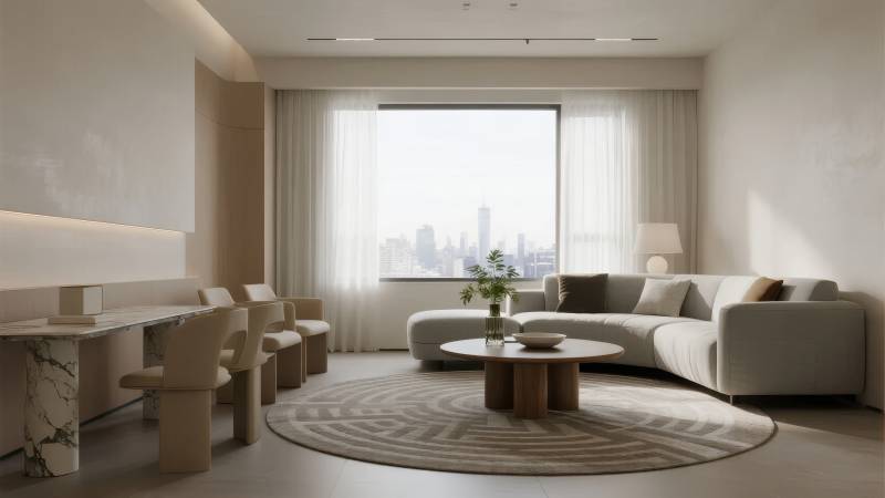 现代简约客厅设计图片