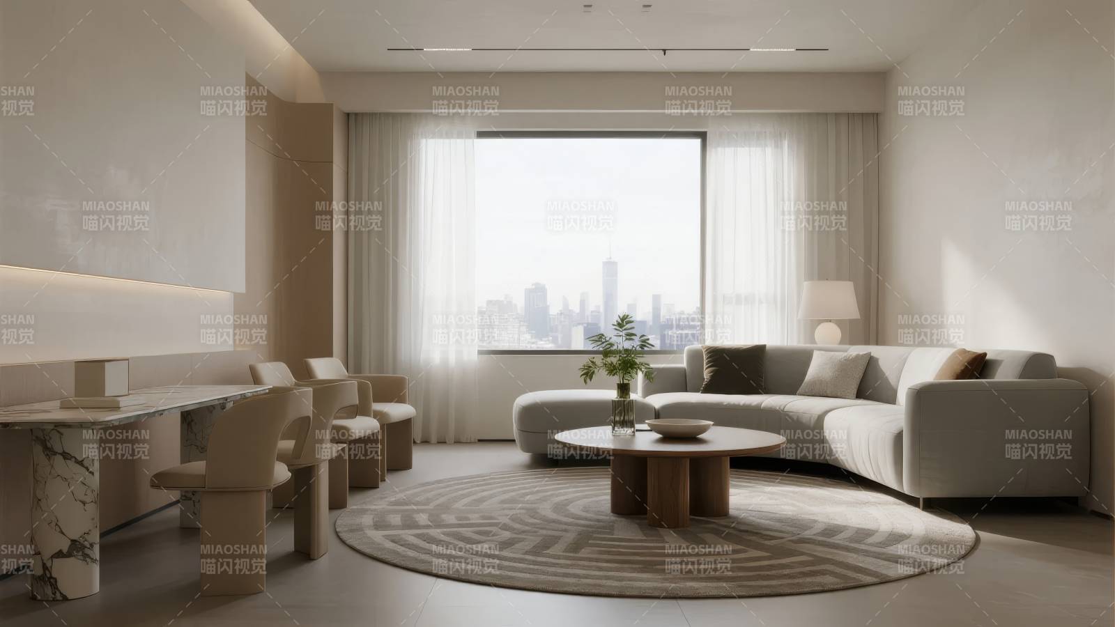 现代简约客厅设计图片