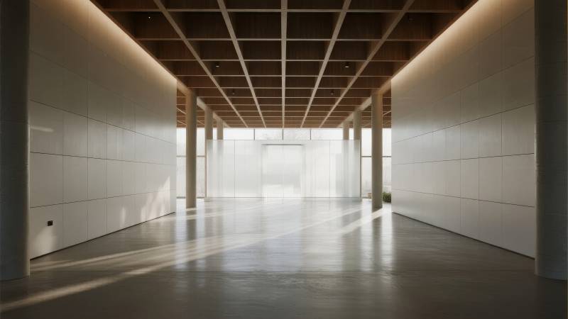 现代简约走廊图片