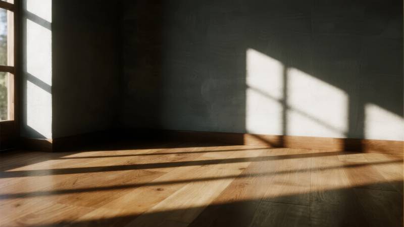 光影交错的静谧角落图片