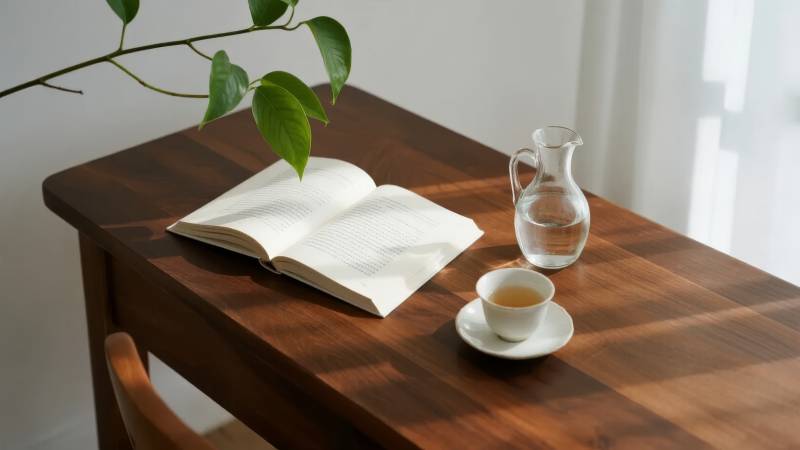 静谧阅读时光图片