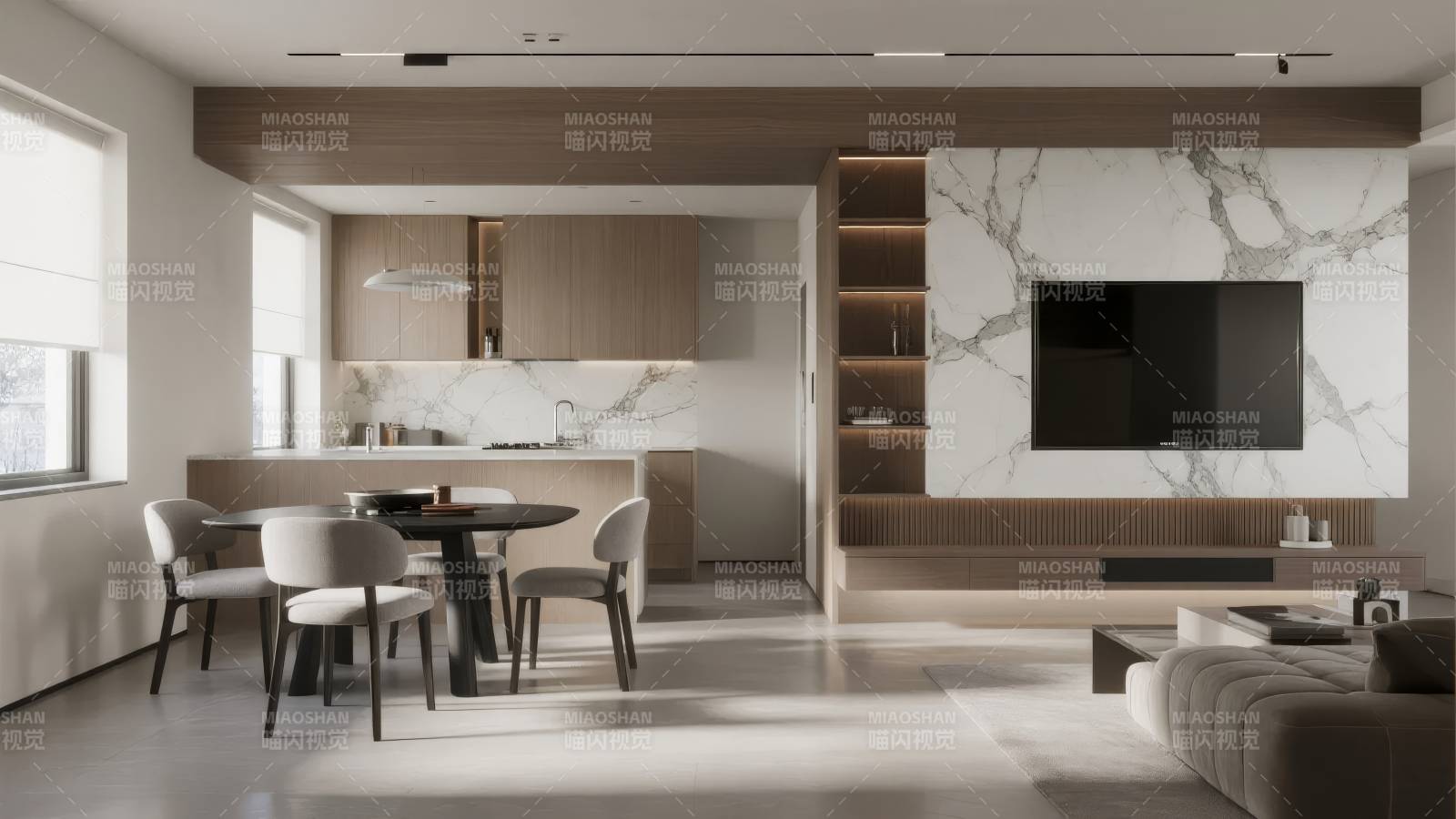 现代简约客厅设计图片