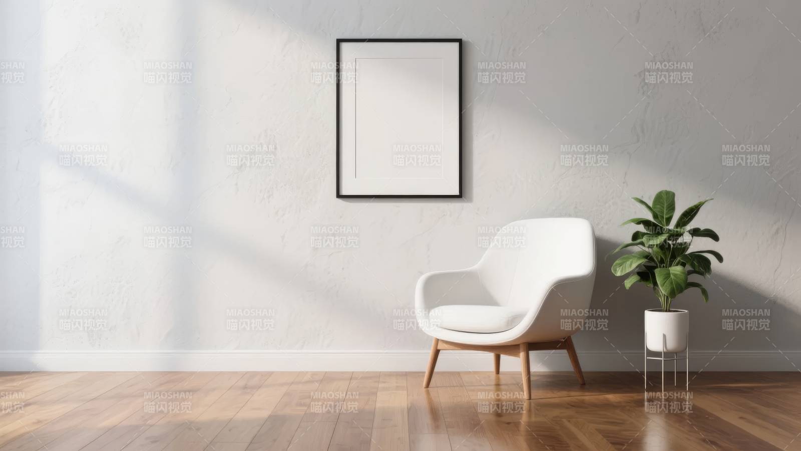 简约客厅一角图片