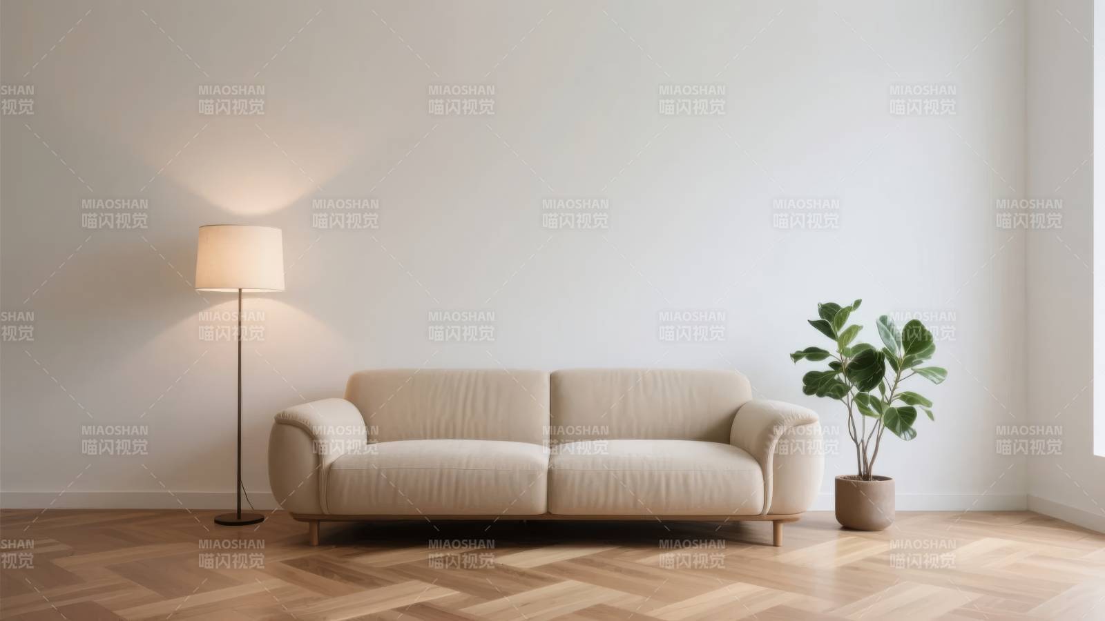 简约客厅一角图片