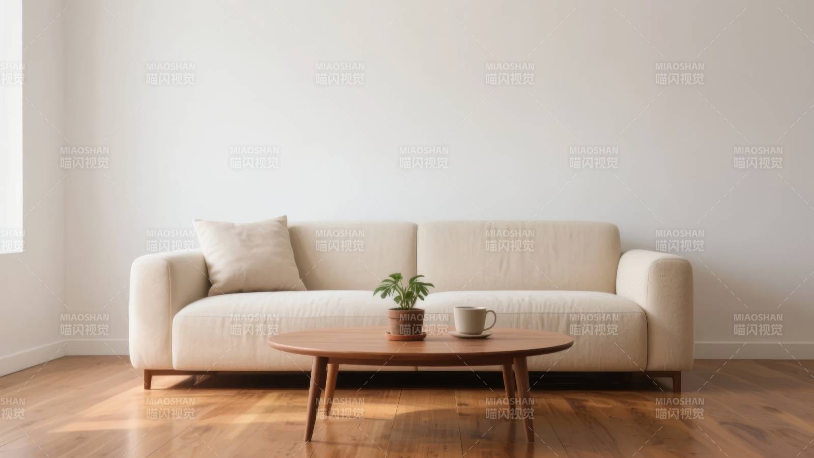 简约客厅沙发茶几图片