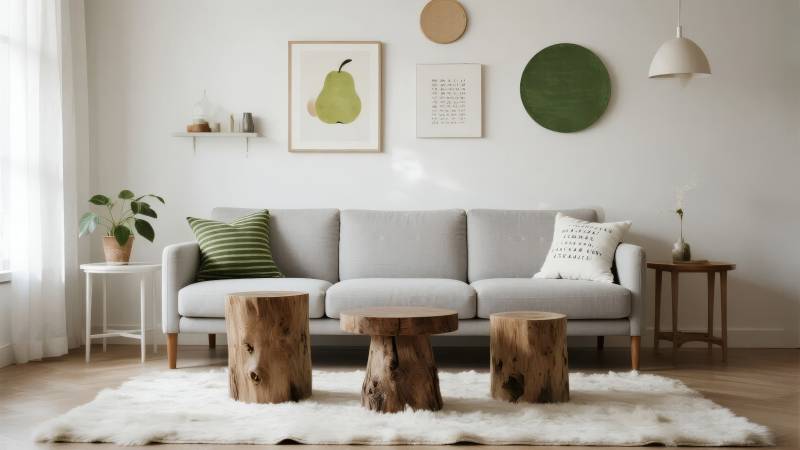 简约北欧客厅设计图片