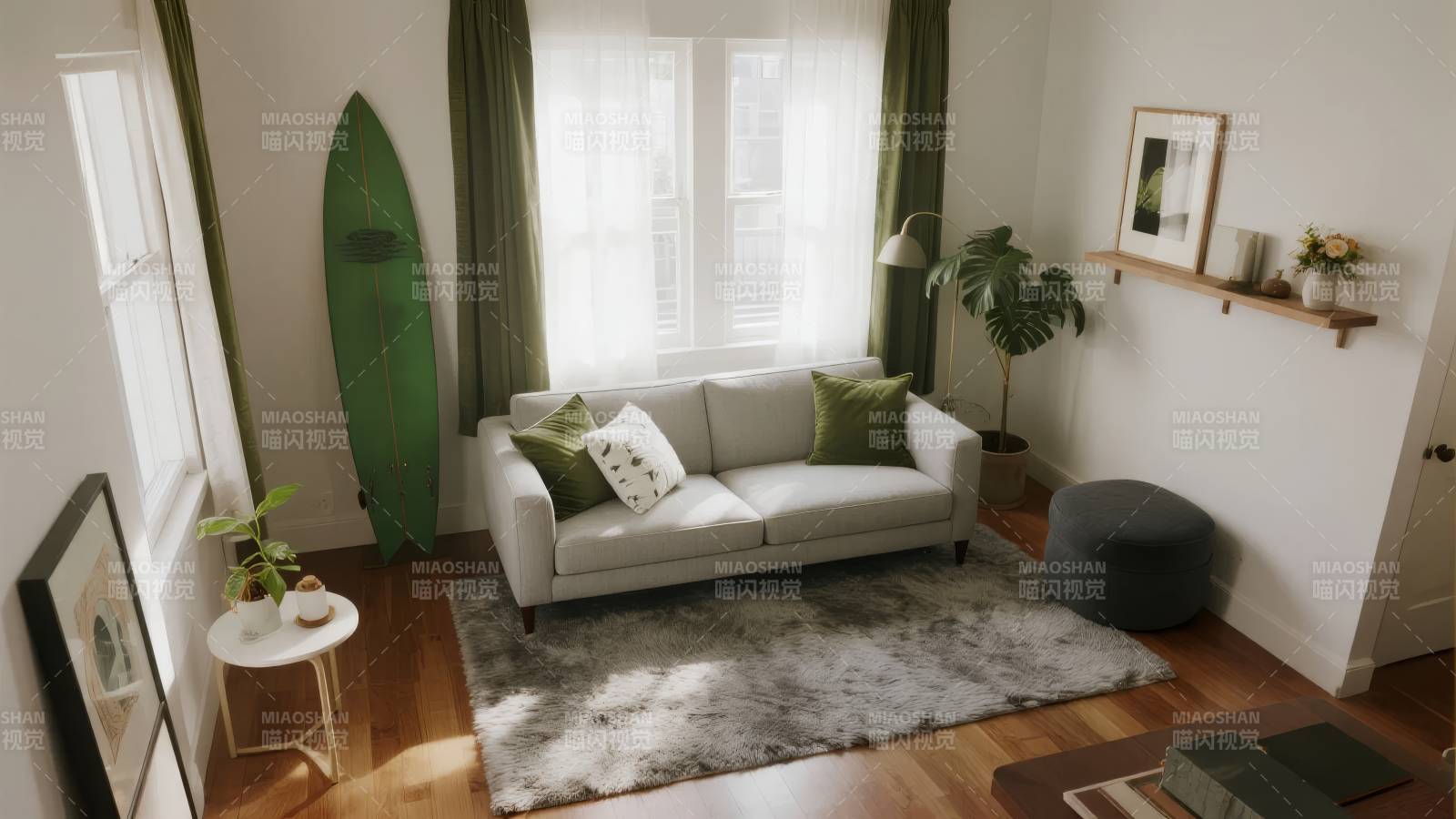 温馨客厅布置图片