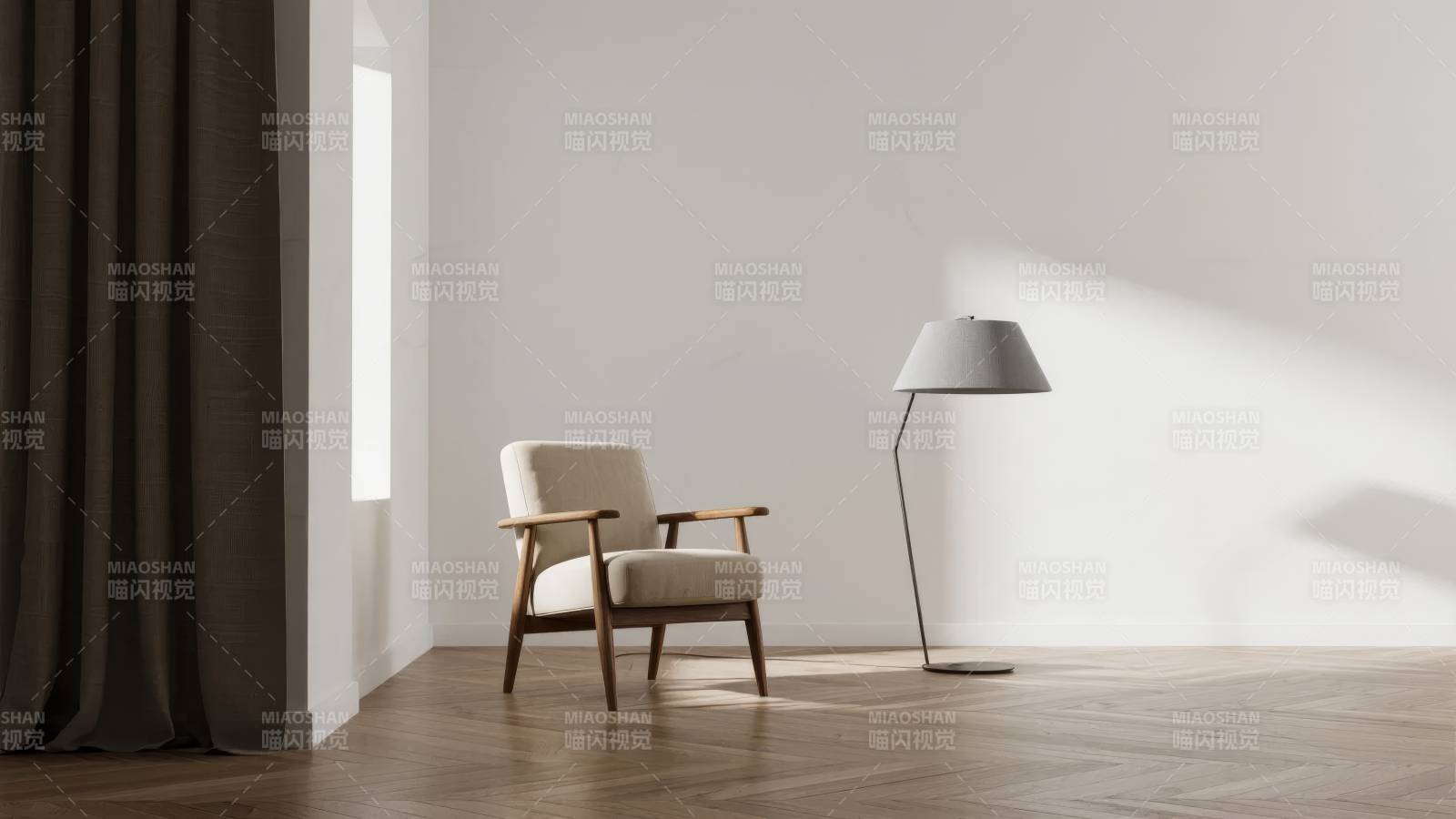 简约客厅一角图片