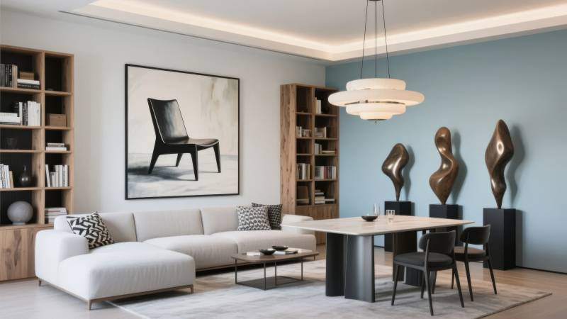 现代简约客厅设计图片