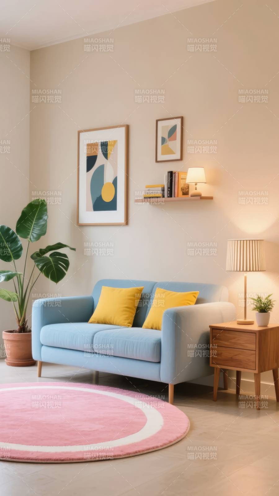 温馨小客厅布置图片