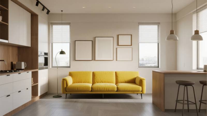 现代简约客厅设计图片