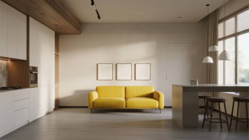 现代简约客厅设计图片