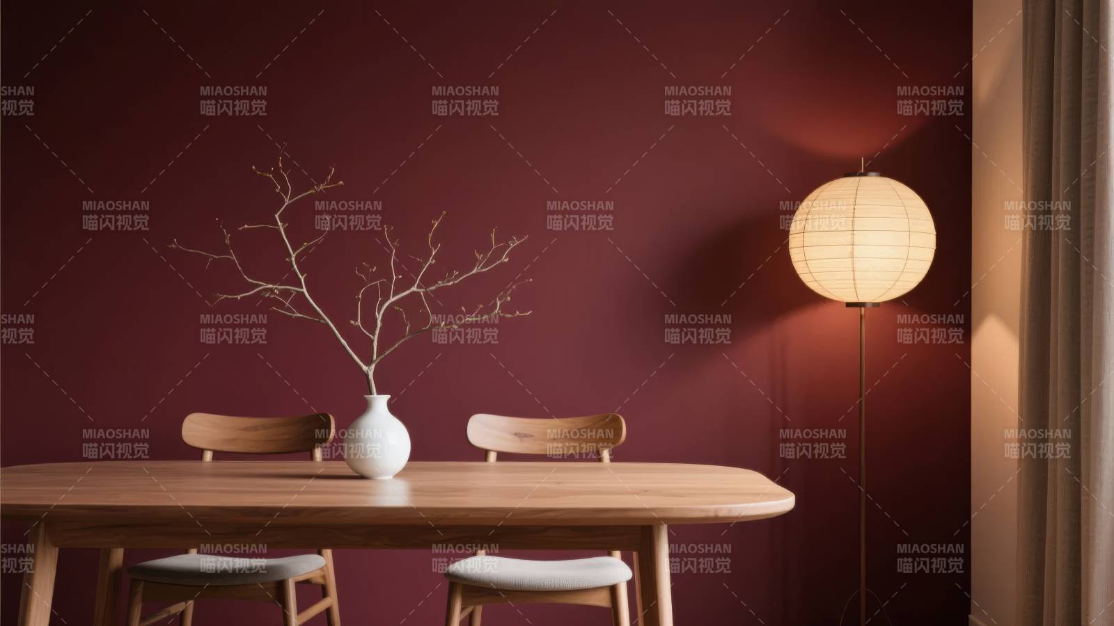 静谧餐桌角落图片