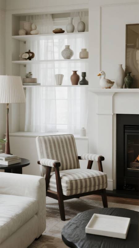 温馨雅致客厅一角图片