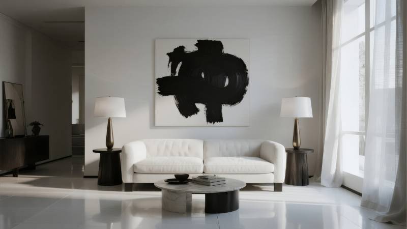 简约现代客厅设计图片